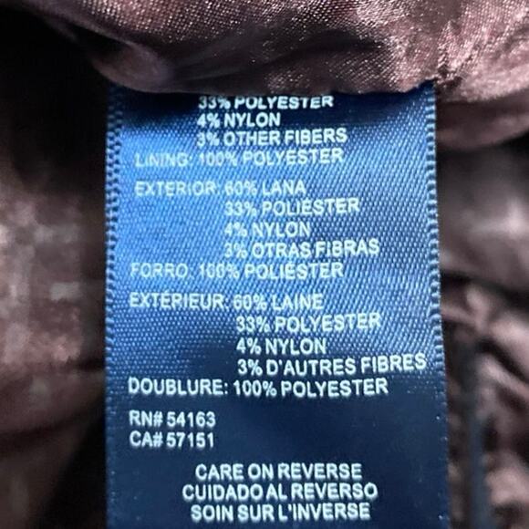 NEW Tommy Hilfiger Women’s Blue US Air Force Military Trench Coat Jacket Size S - Picture 10 of 10